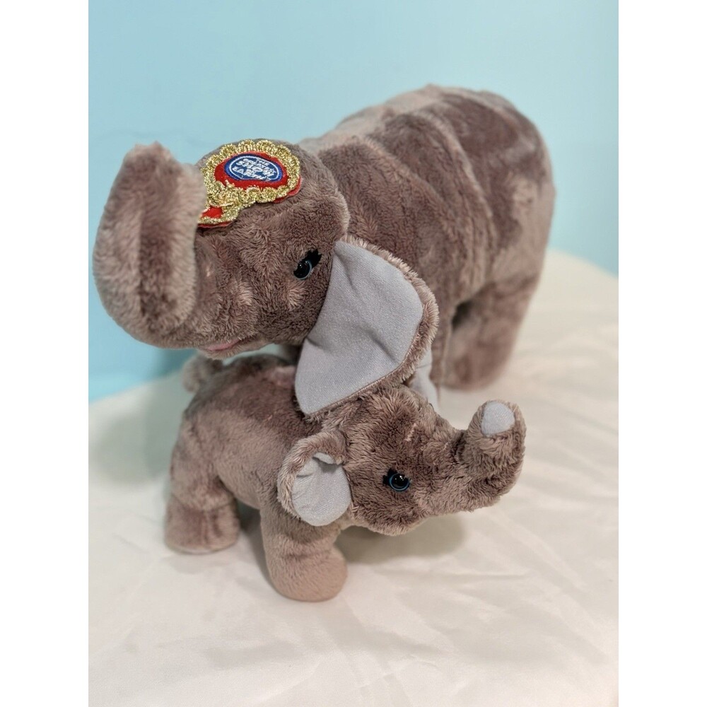 Ringling Brothers Circus Elephant Mother Baby Plush Greatest Show on Earth - Picture 1 of 12
